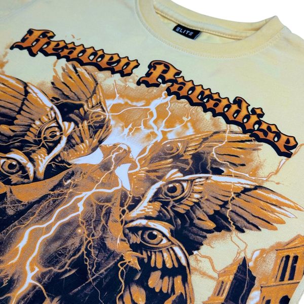 Paradise Premium Washed Kids Cropped Tee