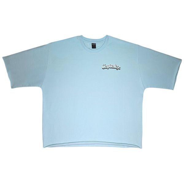 Capitalize Premium Washed Kids Cropped Tee