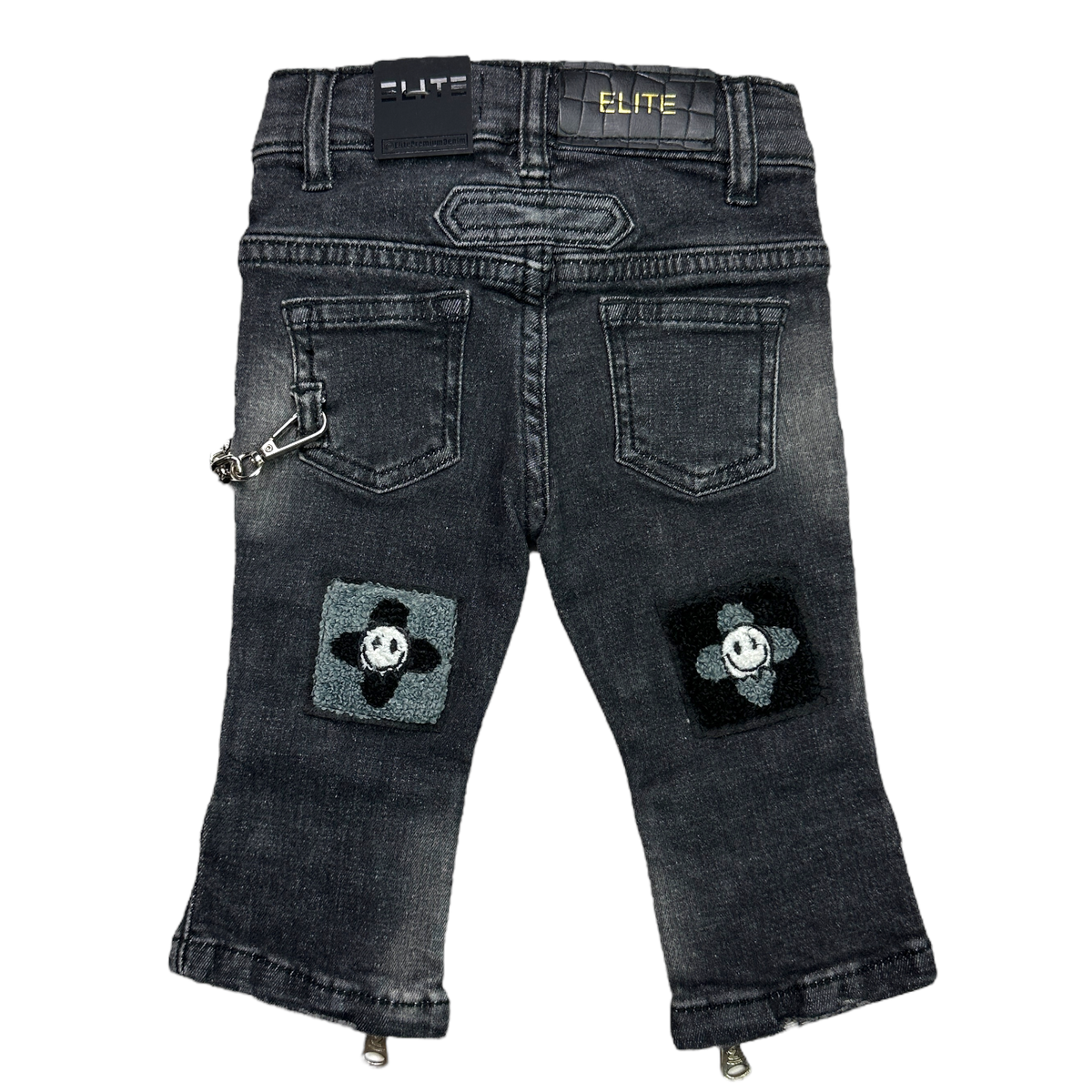 Black Clover Washed Infant Boys Jeans