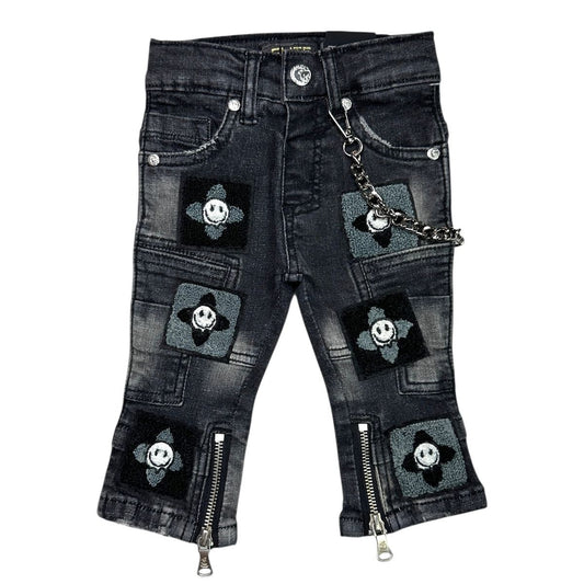 Black Clover Washed Infant Boys Jeans