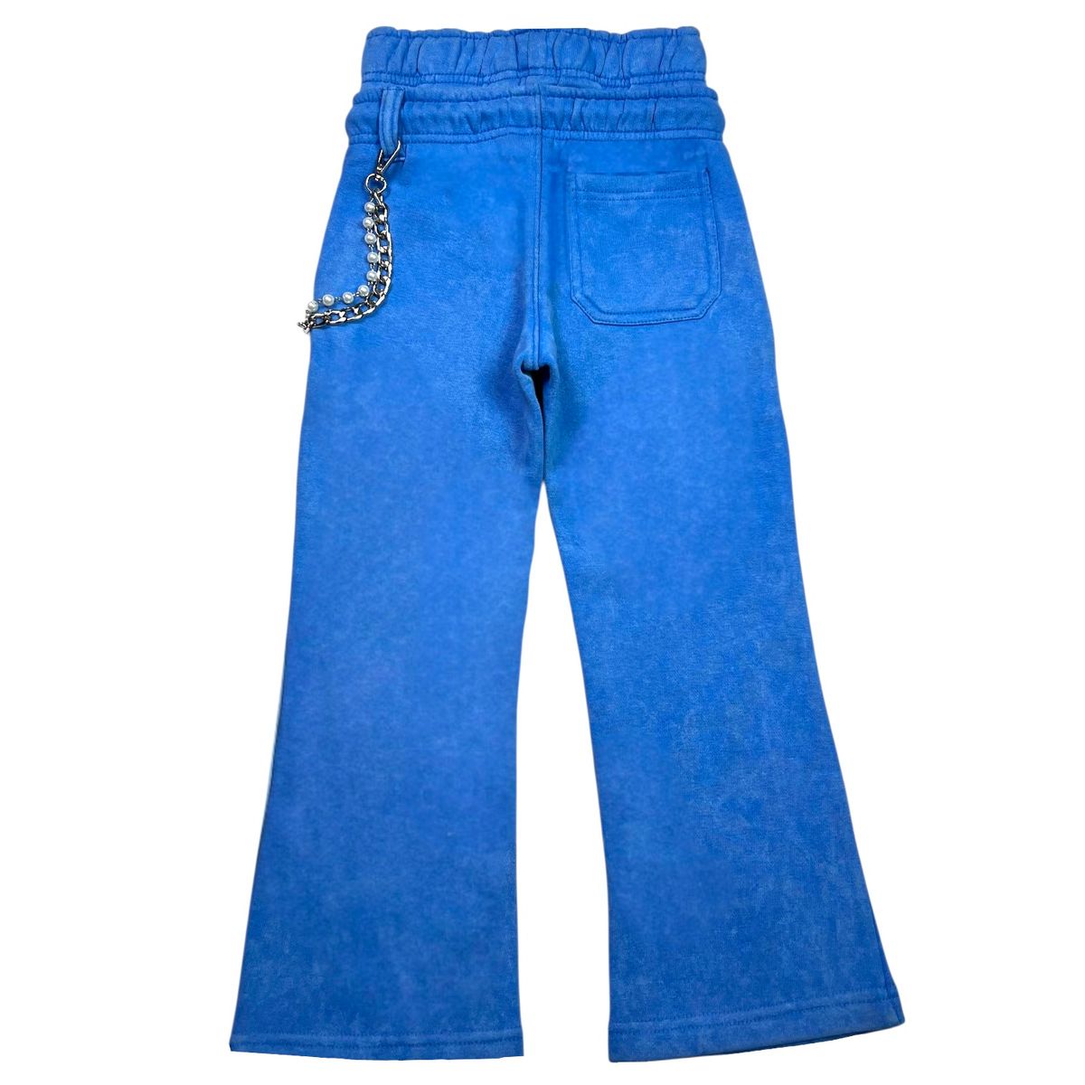 (Pre-Order) Blue Skull Rhinestone Pearls Premium Kids Track Set
