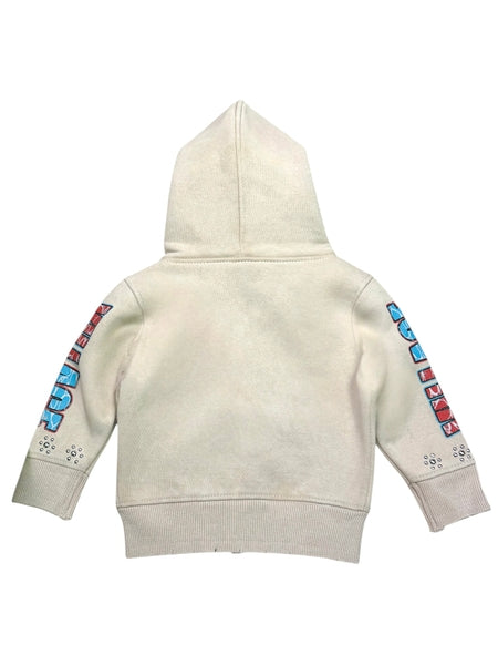 Global Dreams Rhinestones Cream Infant Boys Fleece Set