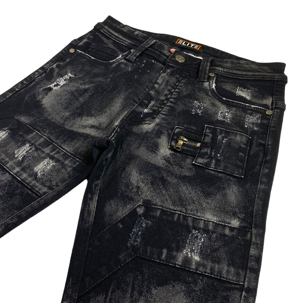 Faded Premium Men's Flare Jeans Premium Designer Clothing
