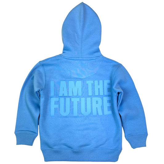 The Future Premium Kids Hoodie Baby Blue