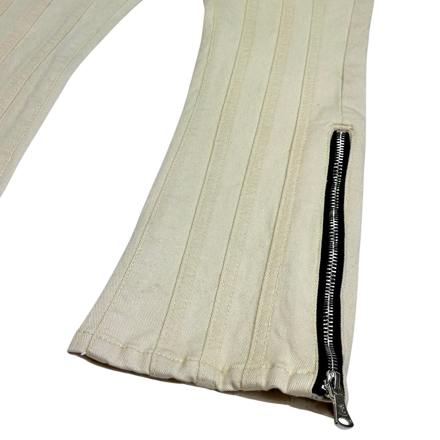 Wave Premium Kids Stacked Jeans Cream