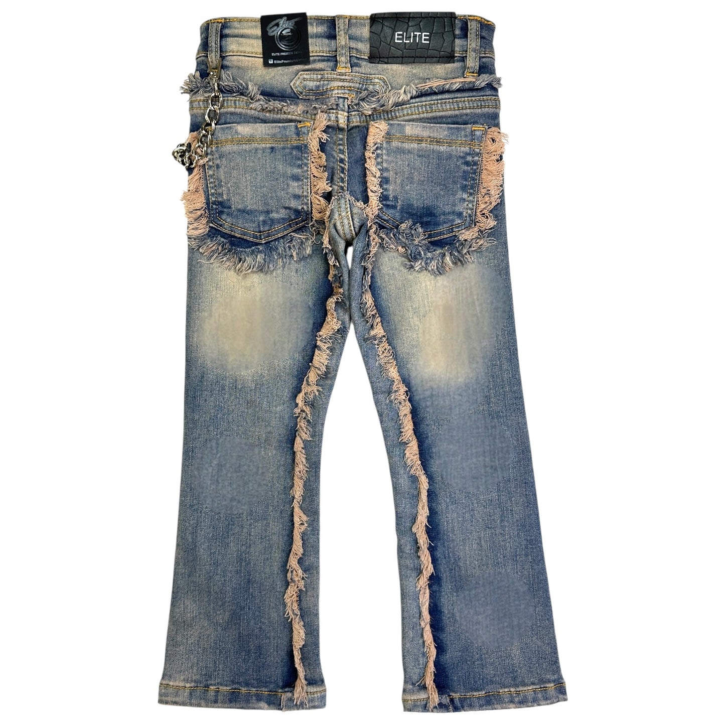 Dysto 2.0 Premium Kids Stacked Jeans Vintage