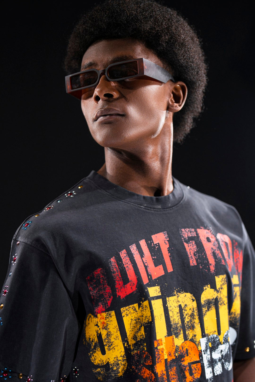 Built From Nothing Premium Mens Tee Black