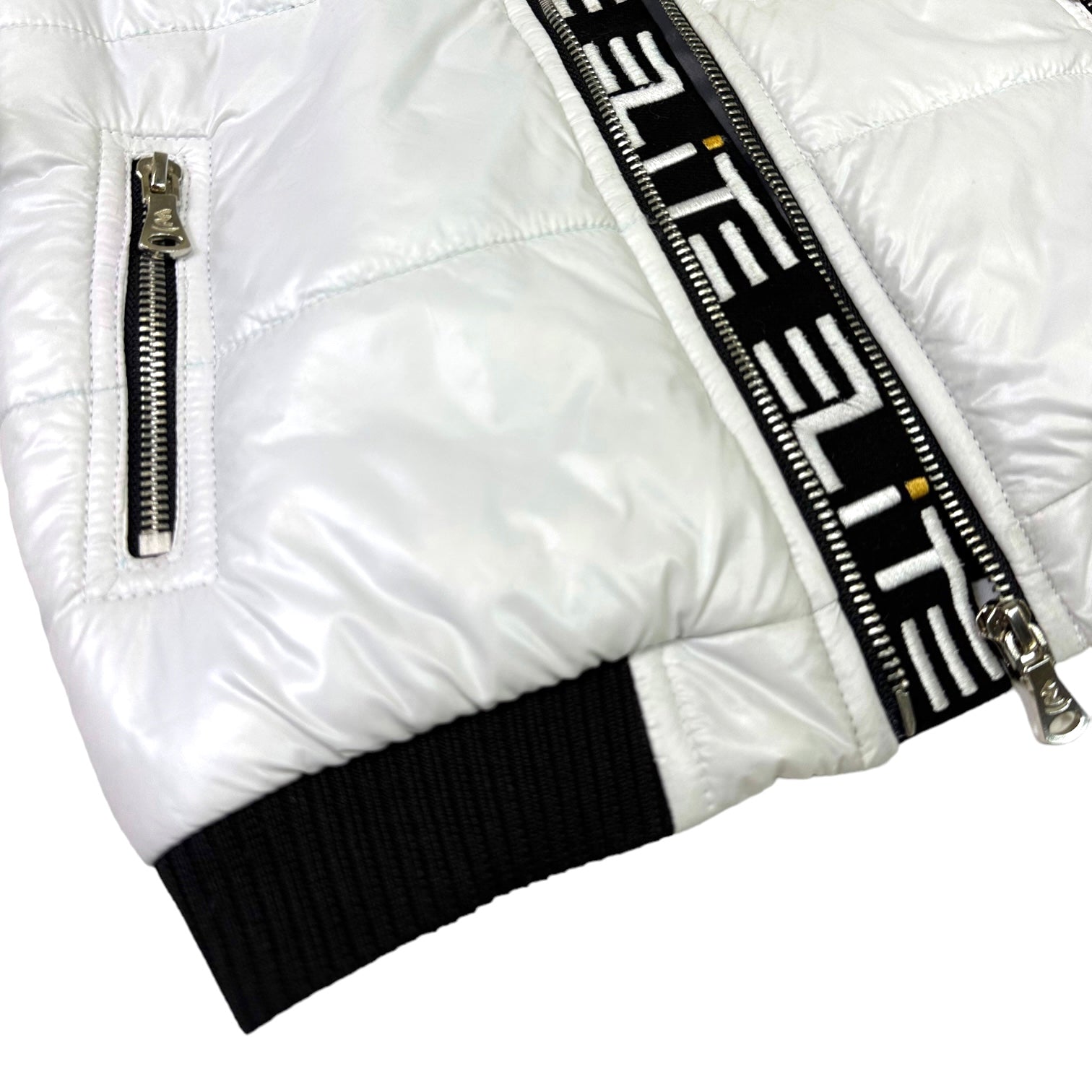 Frost White Premium Kids Puffer Jacket