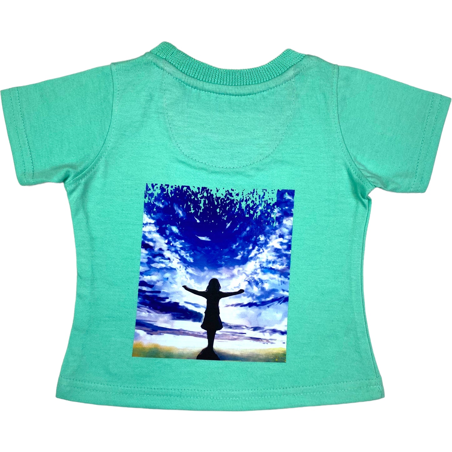 Era Premium Infant Girls Stone Tee Teal