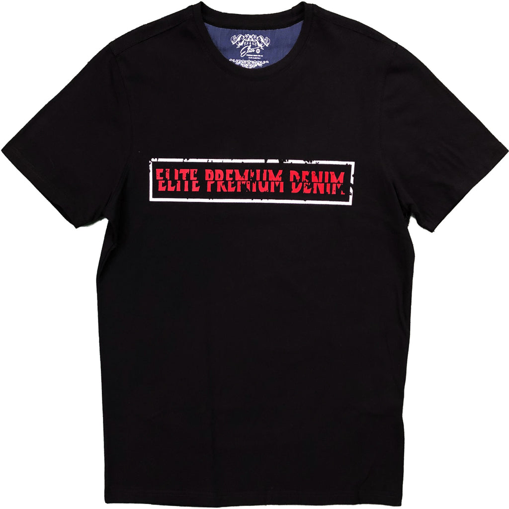 Black Exclusive T-Shirt - Elite Premium Denim