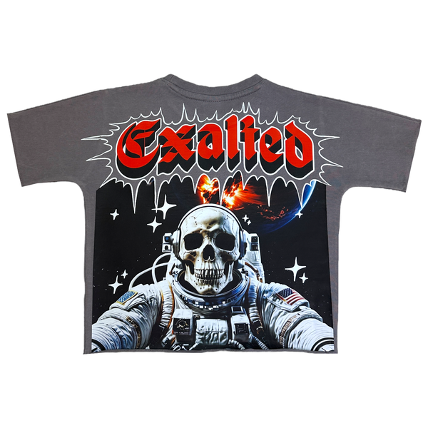 Exalted Premium Washed Kids Cropped Tee