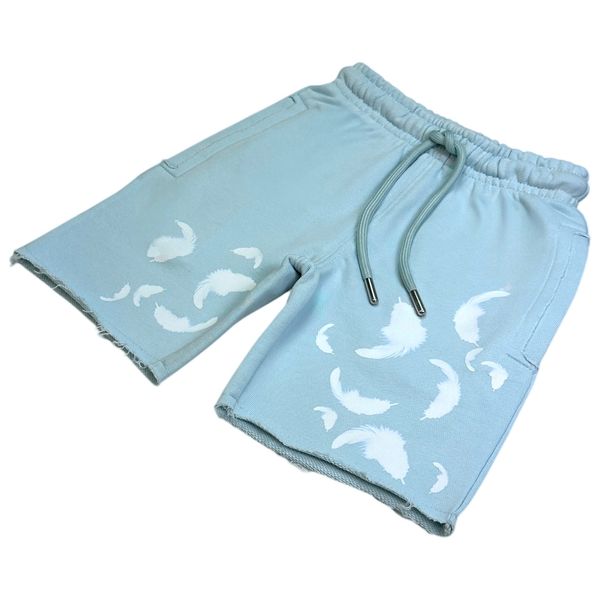 Dove Premium Washed Kids Cropped Tee and Shorts Set