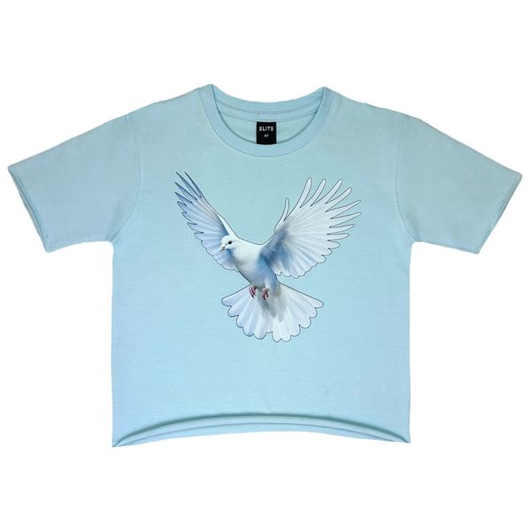 Dove Premium Washed Kids Cropped Tee and Shorts Set