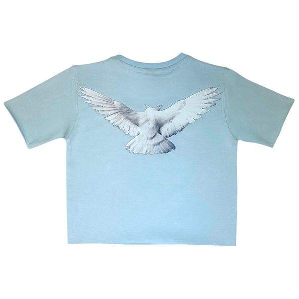 Dove Premium Washed Kids Cropped Tee and Shorts Set