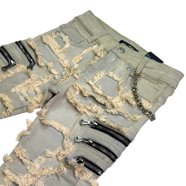 6Zipper Premium Kids Stacked Jeans