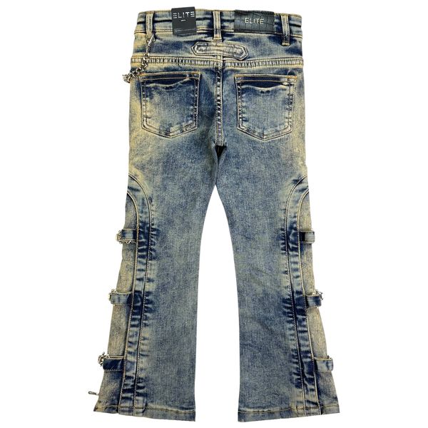 Buckle Premium Kids Stacked Jeans