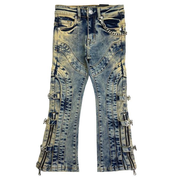 Buckle Premium Kids Stacked Jeans