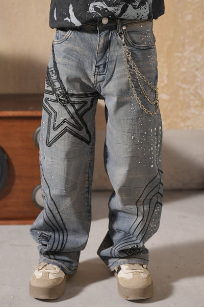 Vintage EliteStar Embellished Kids Jeans