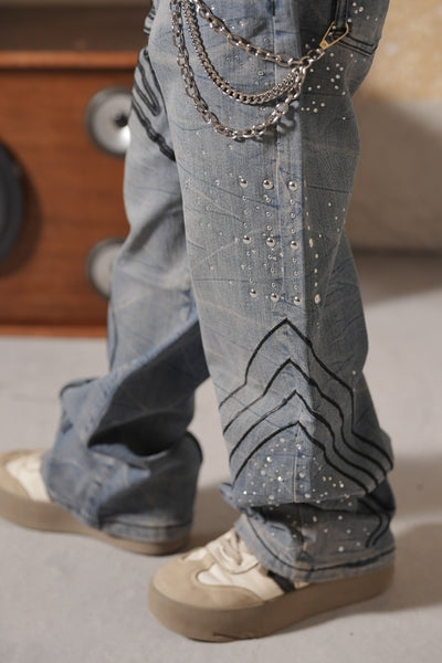 Vintage EliteStar Embellished Kids Jeans