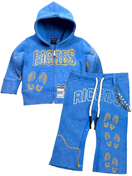 Riches Royal Rhinestones Infant Boys Fleece Set
