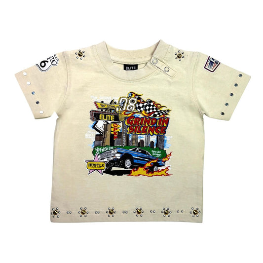 Hollywood Infants Tee Tan