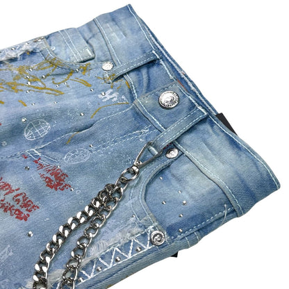 Graffiti Blue Infant Boys Jeans
