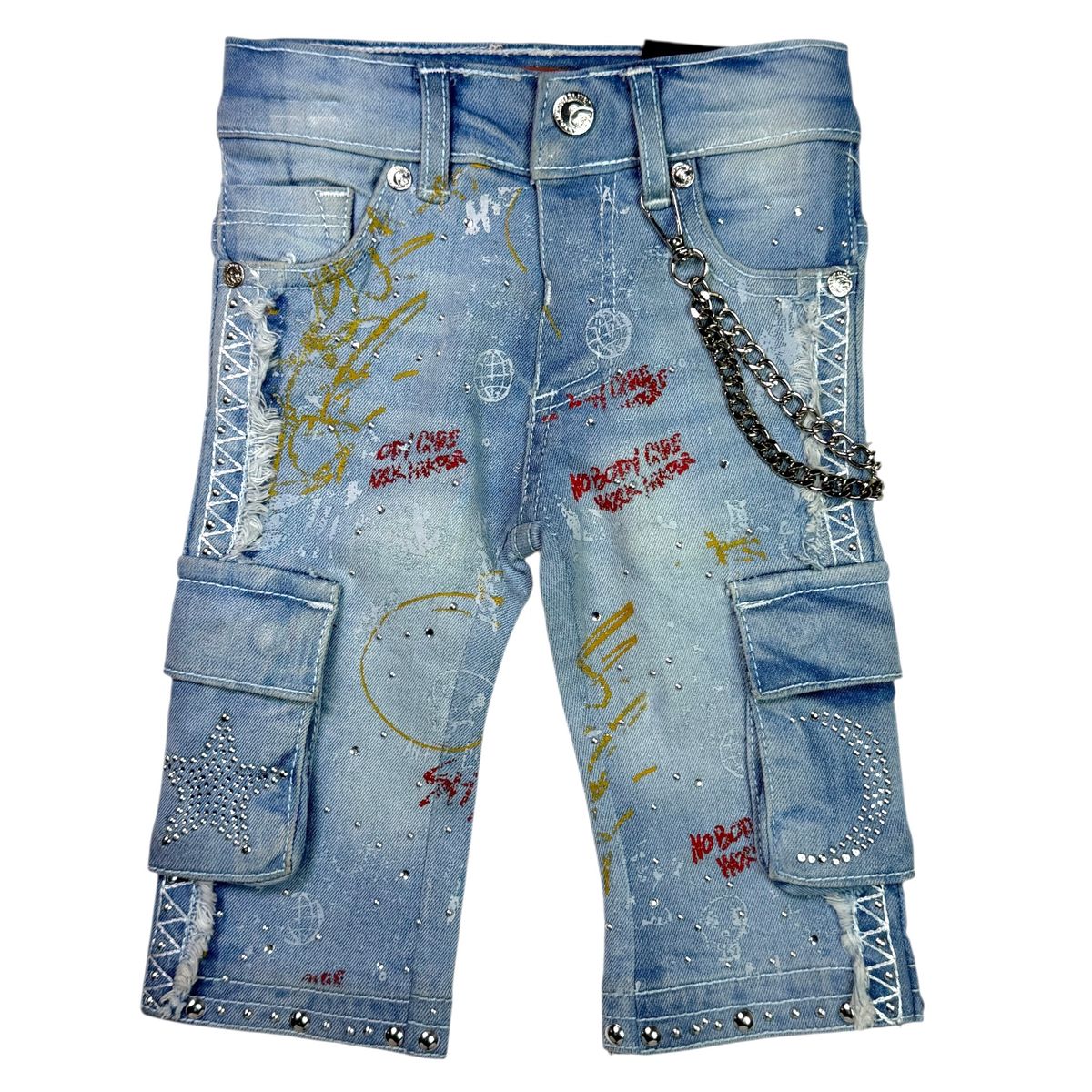 Graffiti Blue Infant Boys Jeans