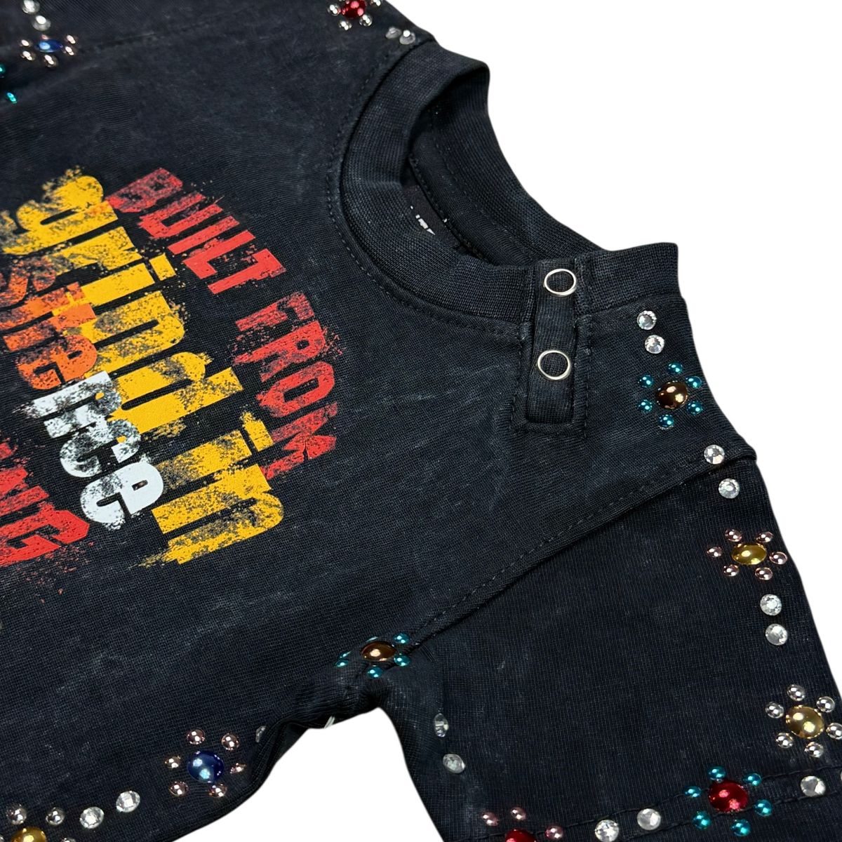 Built From Nothing Infants Tee Black