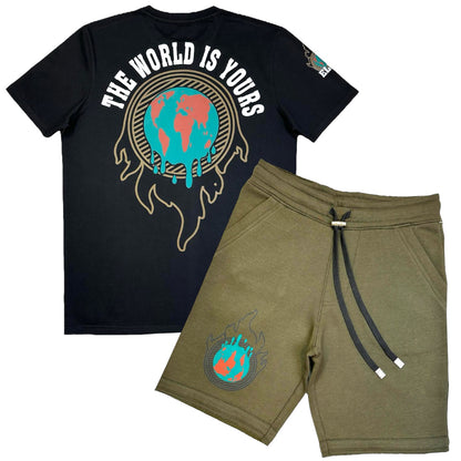 World is Yours Premium Mens Shorts Set