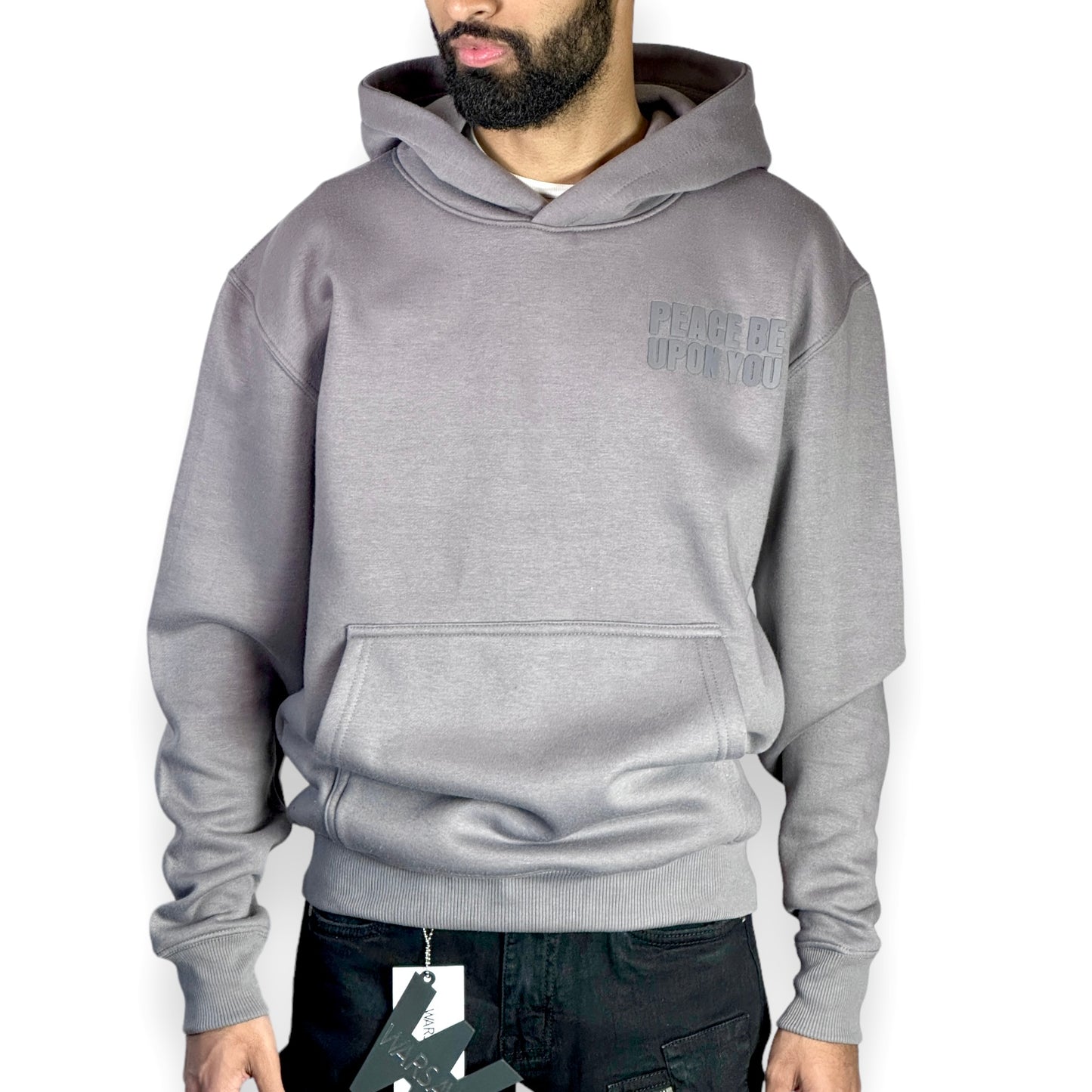 P.B.U.Y. Men's Premium Hoodie Grey