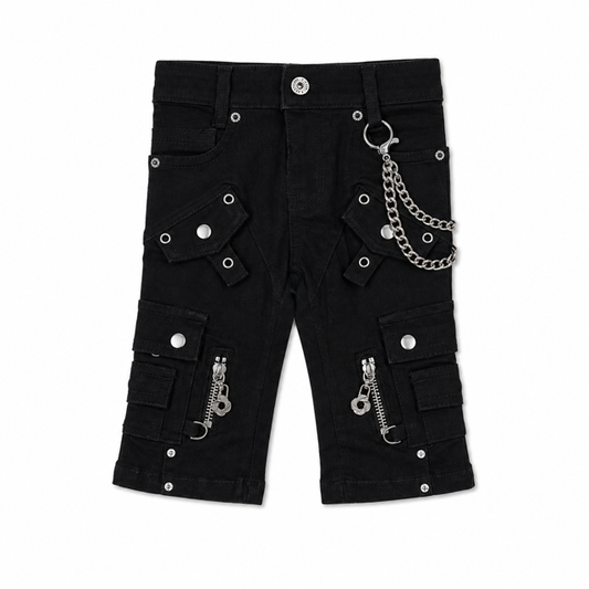 Piercing Jet Black Infant Boys Jeans