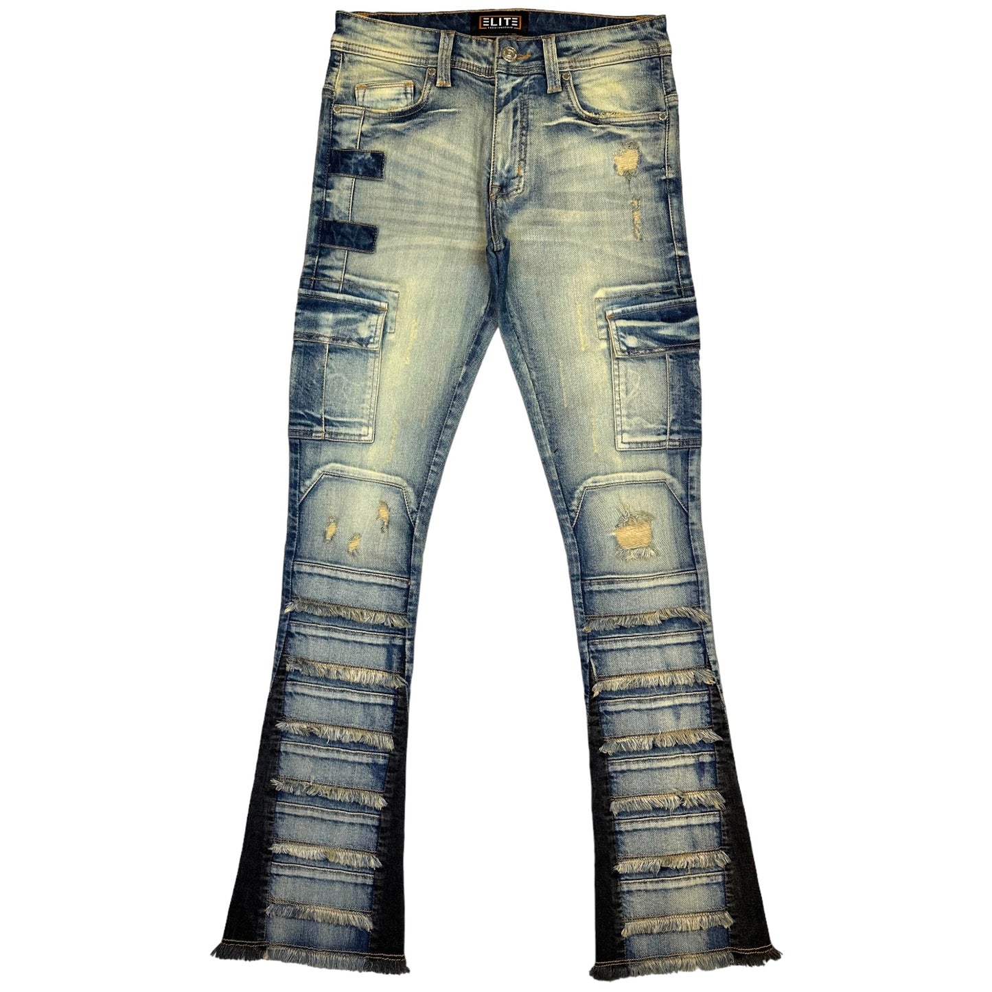 MMNF Premium Vintage Men's Stacked Jeans