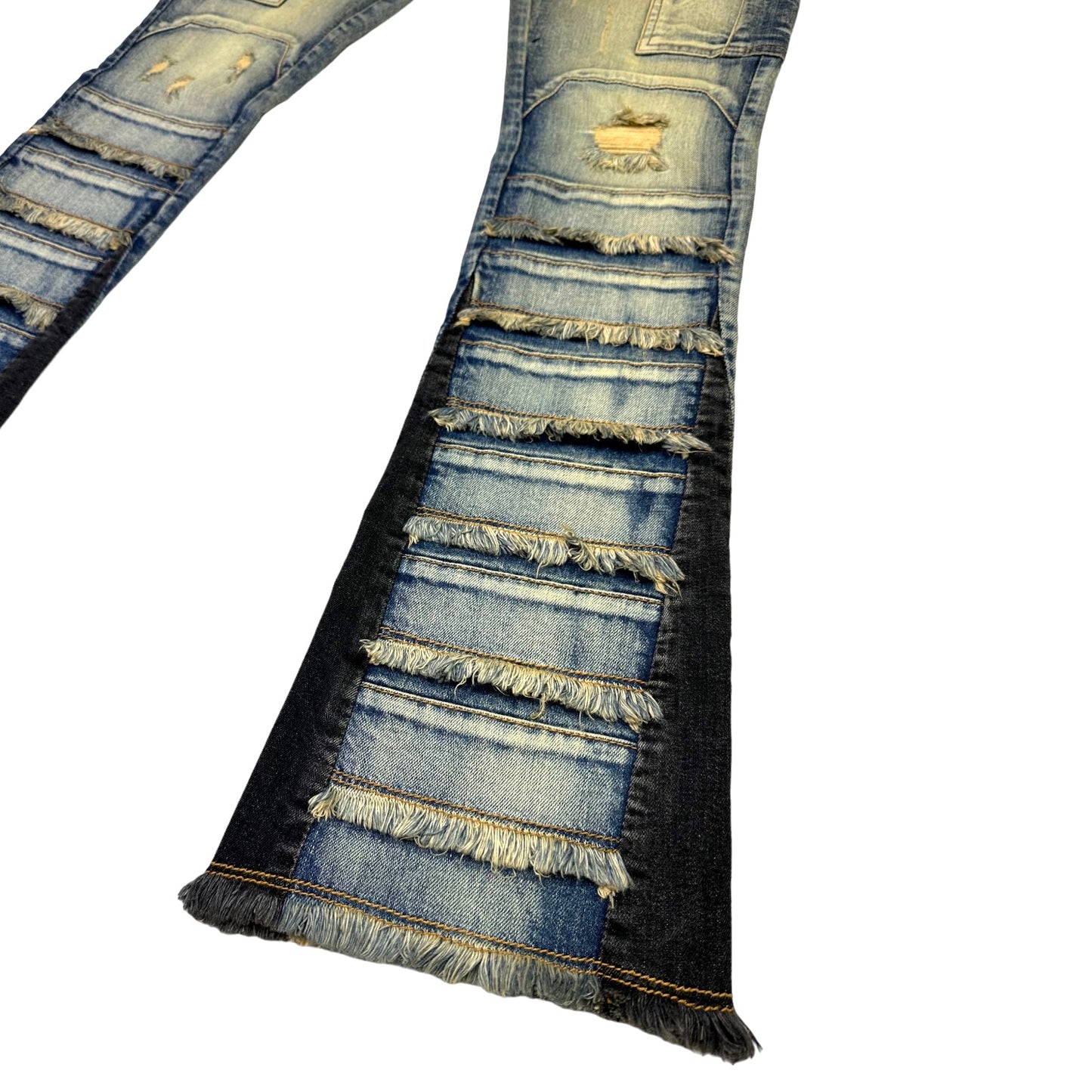 MMNF Premium Vintage Men's Stacked Jeans