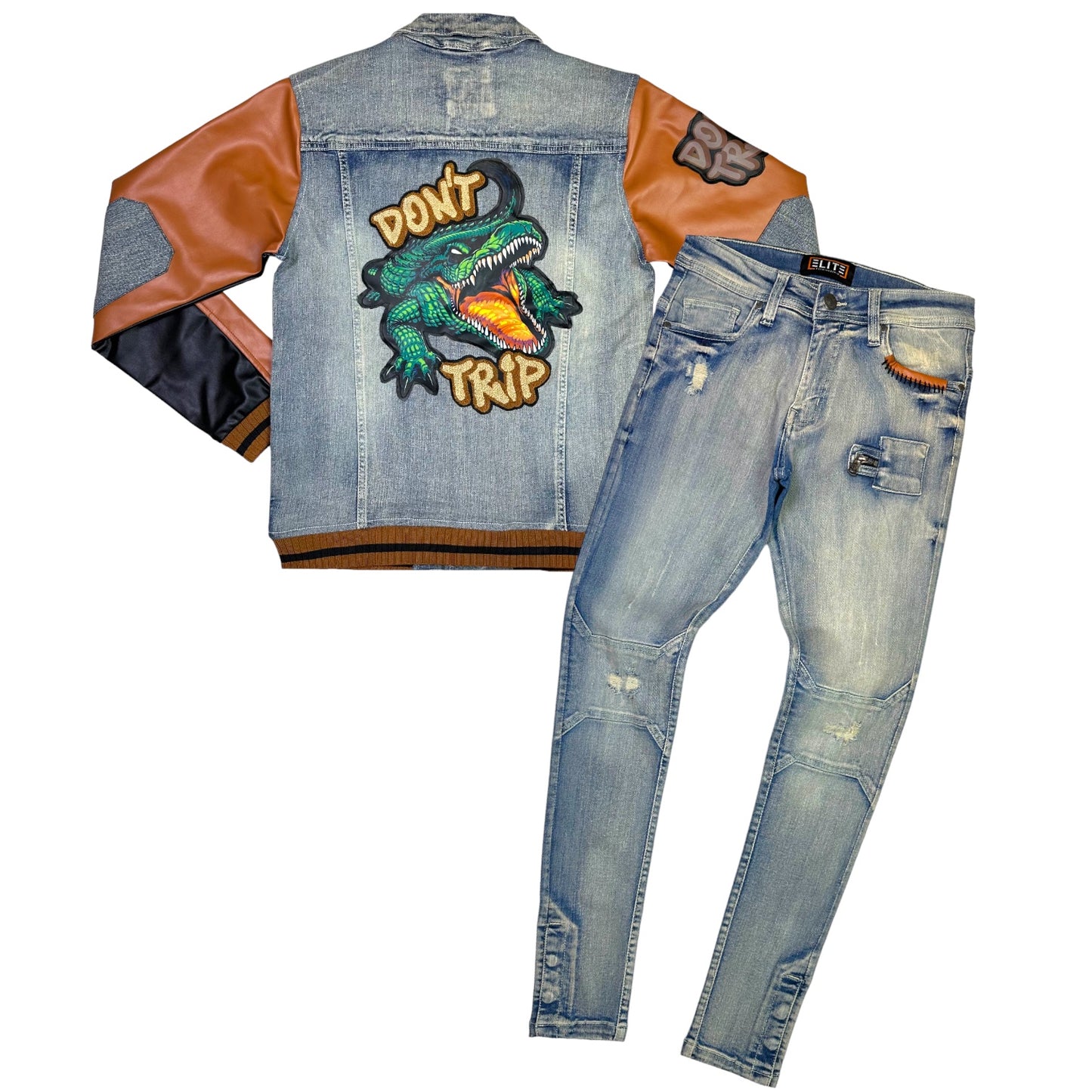 Don't Trip Men's Vintage Premium Denim Set