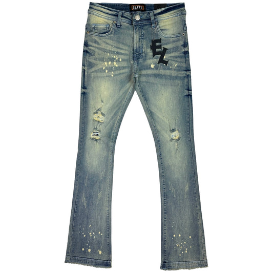 Sea Splash Premium Men's Stack Jeans