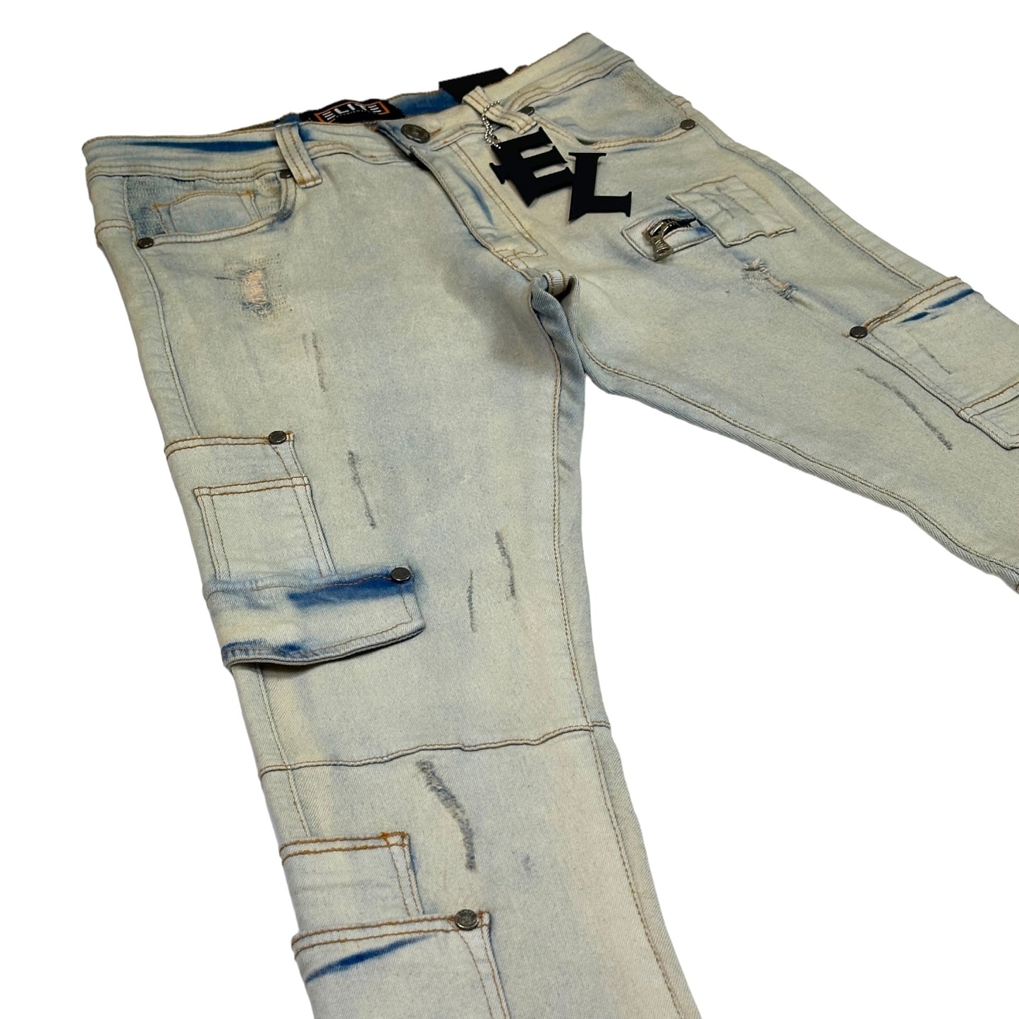 Sand Utility+ Premium Men's Stack Jeans