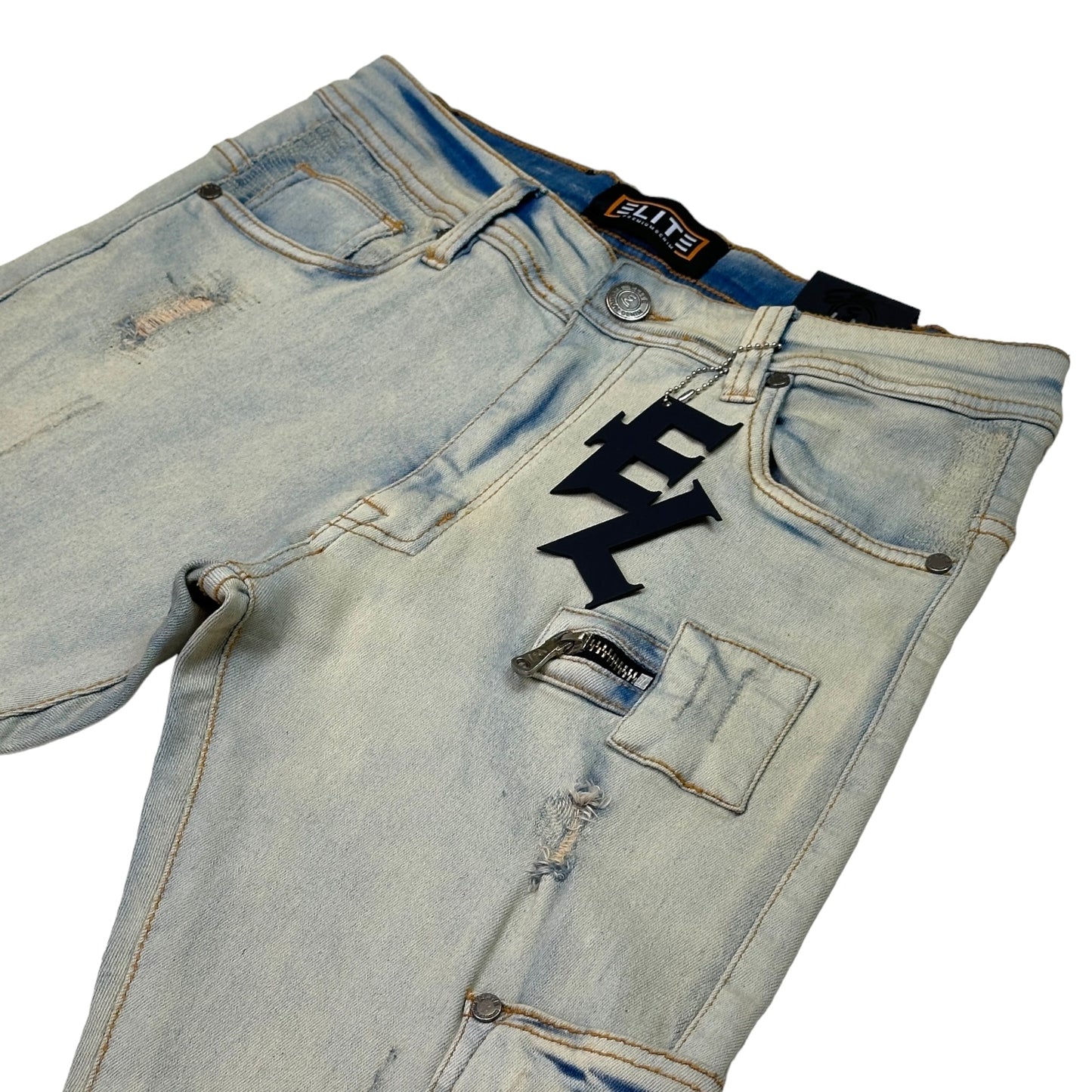 Sand Utility+ Premium Men's Stack Jeans