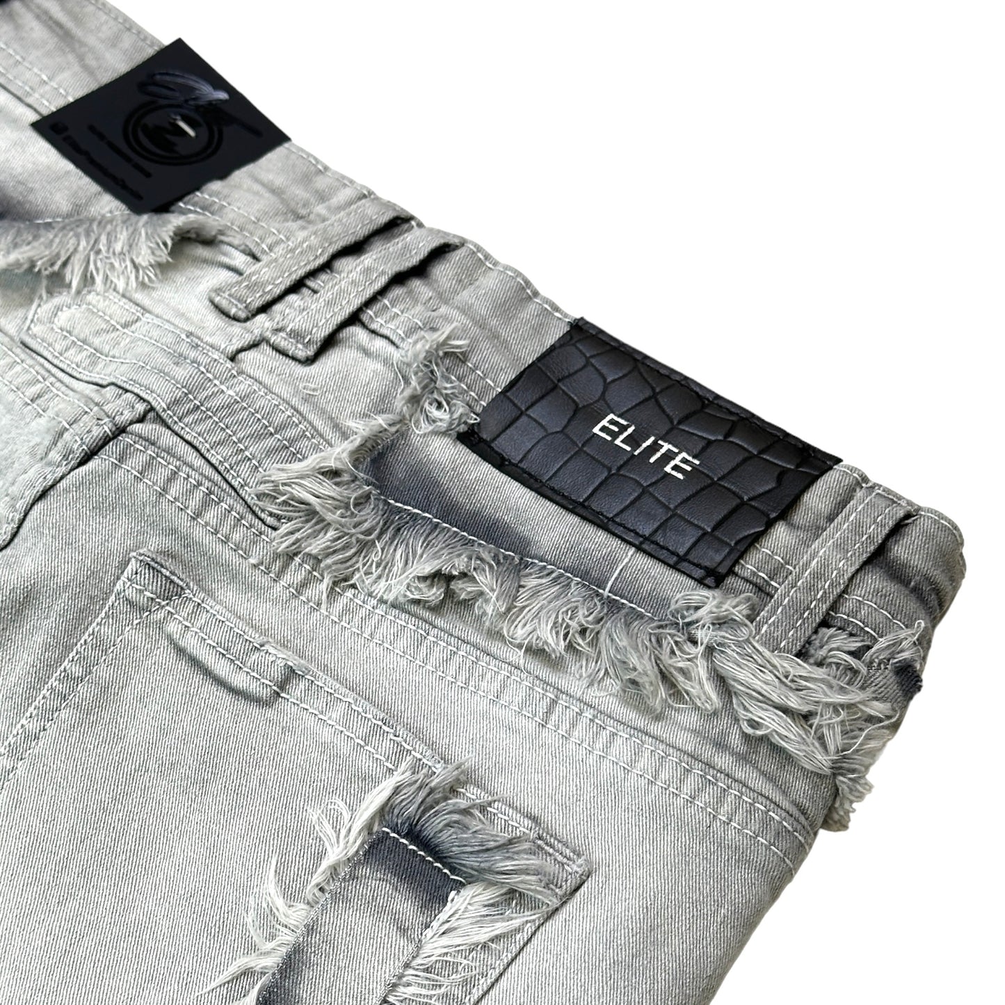 Dysto Premium Men's Straight Jeans Grey