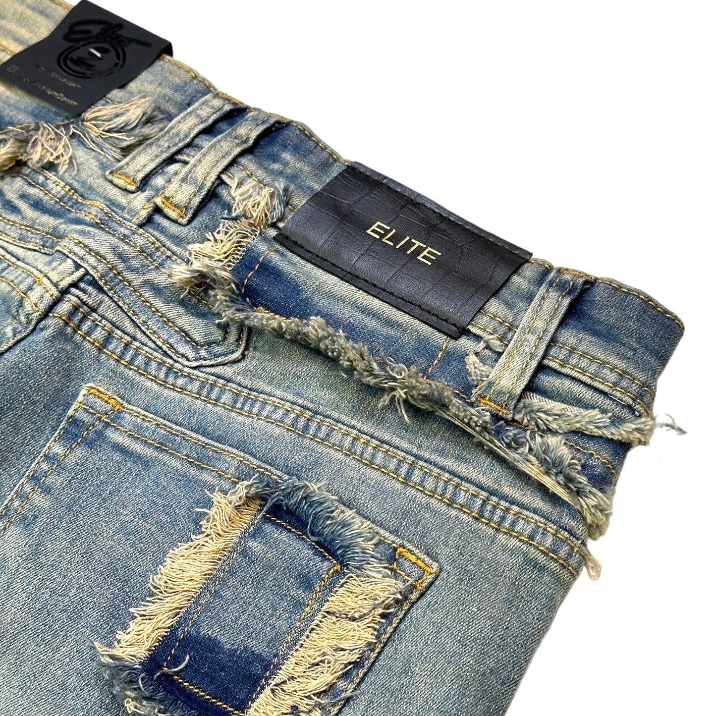 Dysto Premium Men's Straight Jeans Vintage