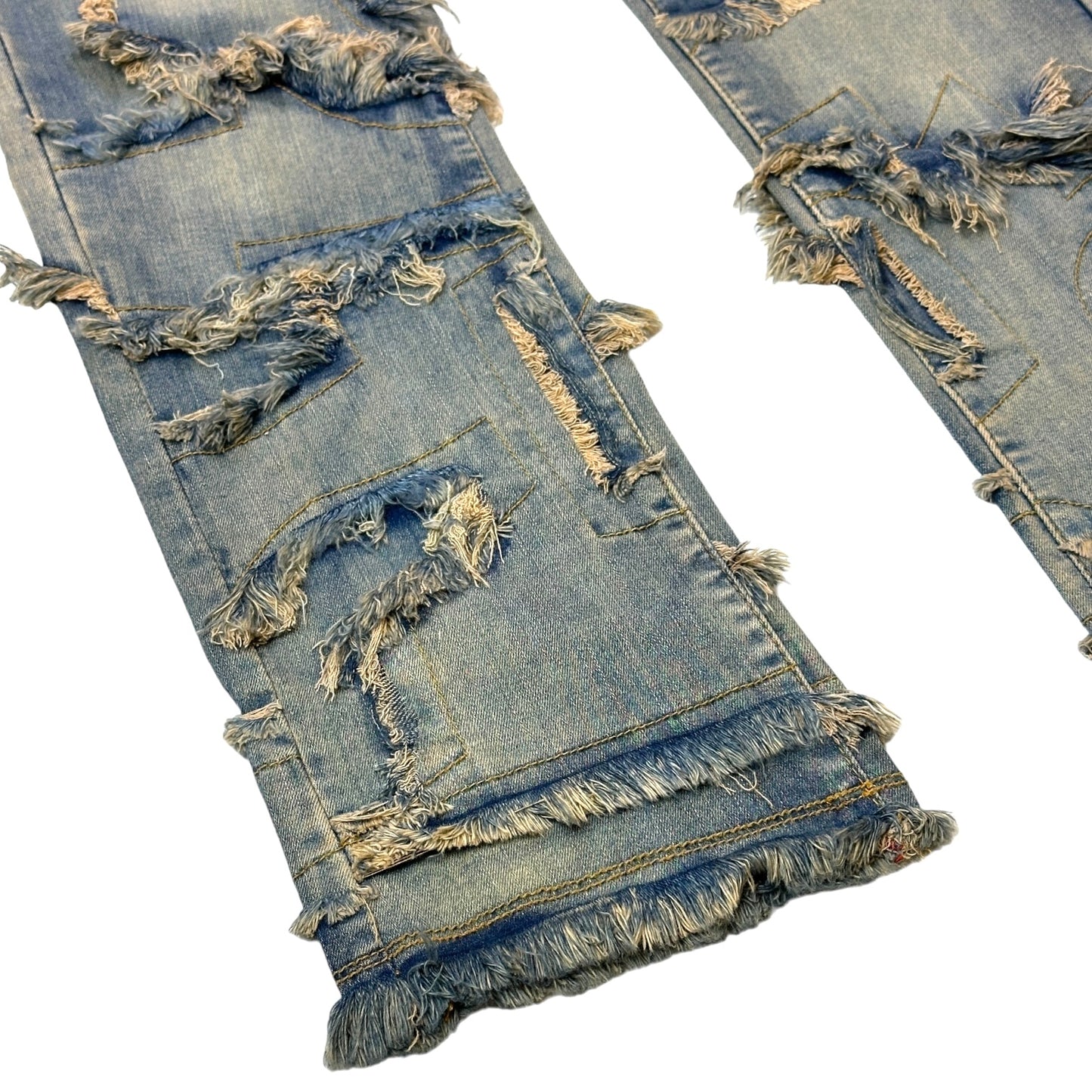 Dysto Premium Men's Straight Jeans Vintage