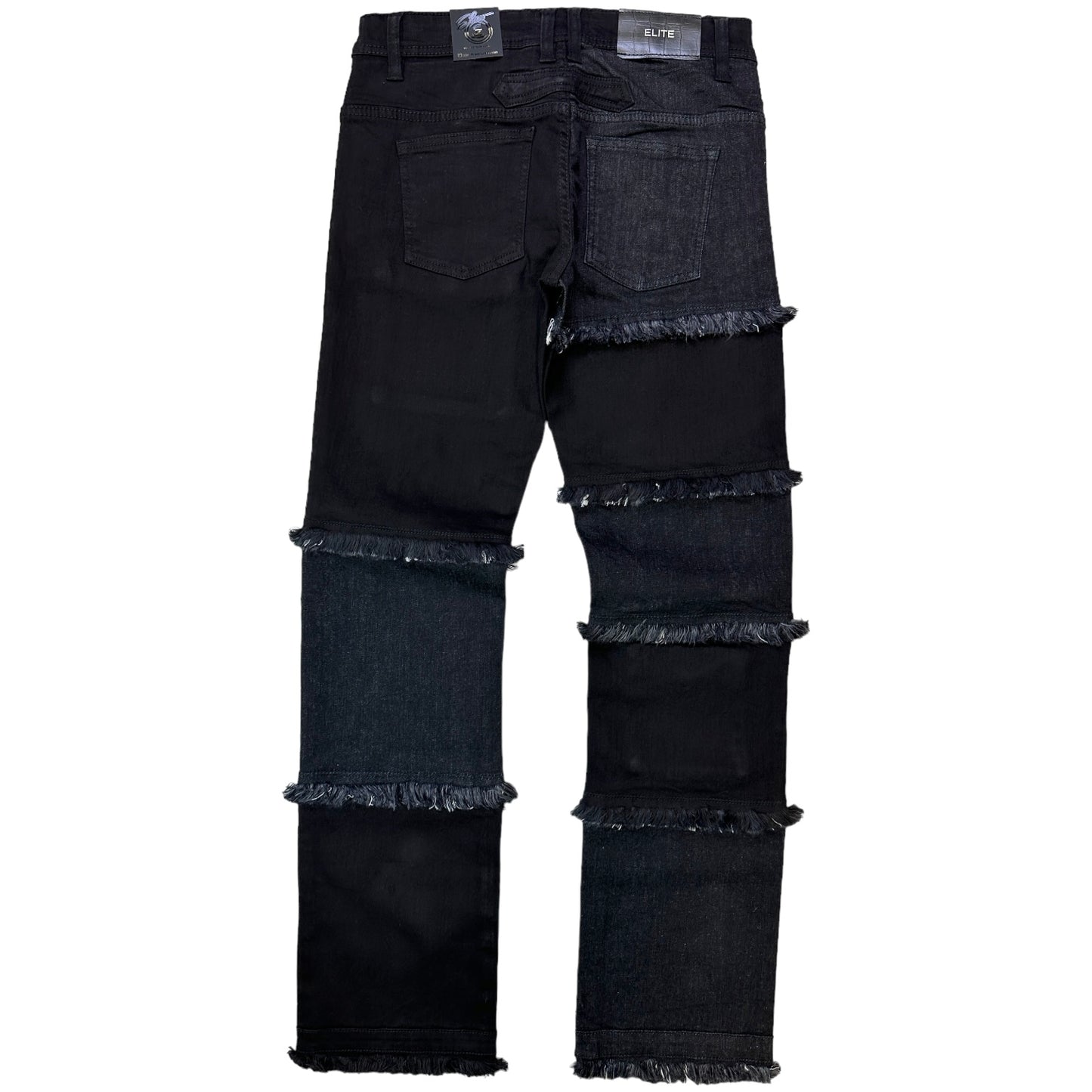 Slit Premium Men's Straight Jeans Night