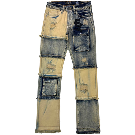 Slit Premium Men's Straight Jeans