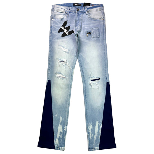 Vector Premium Men's Straight Jeans Ocean