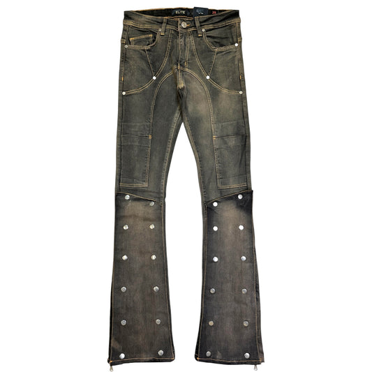 Rivets Mens Stacked Premium Jeans