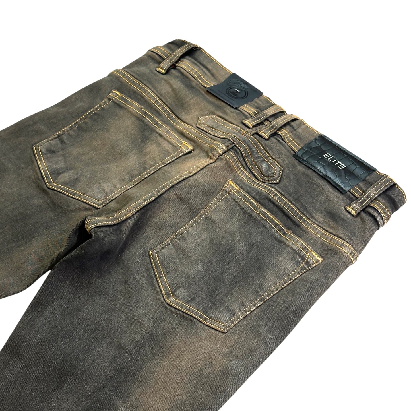 Rivets Mens Stacked Premium Jeans