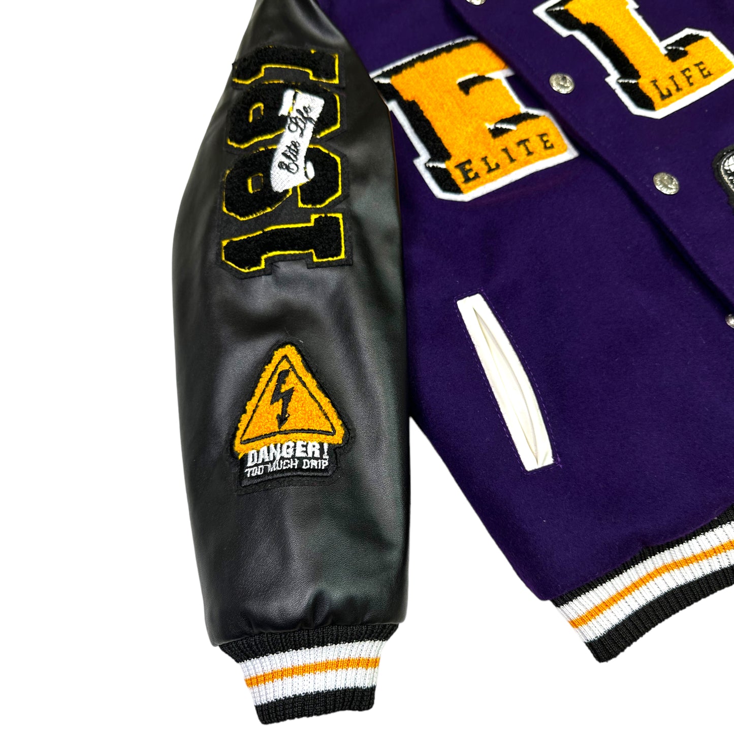 EL Premium Kids Varsity Jacket Lake