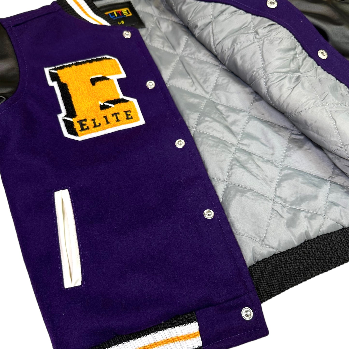 EL Premium Kids Varsity Jacket Lake