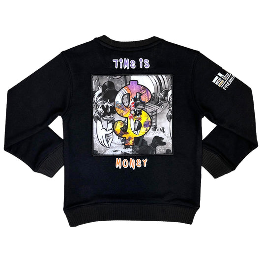 Time is Money Premium Kids Sweatshirt