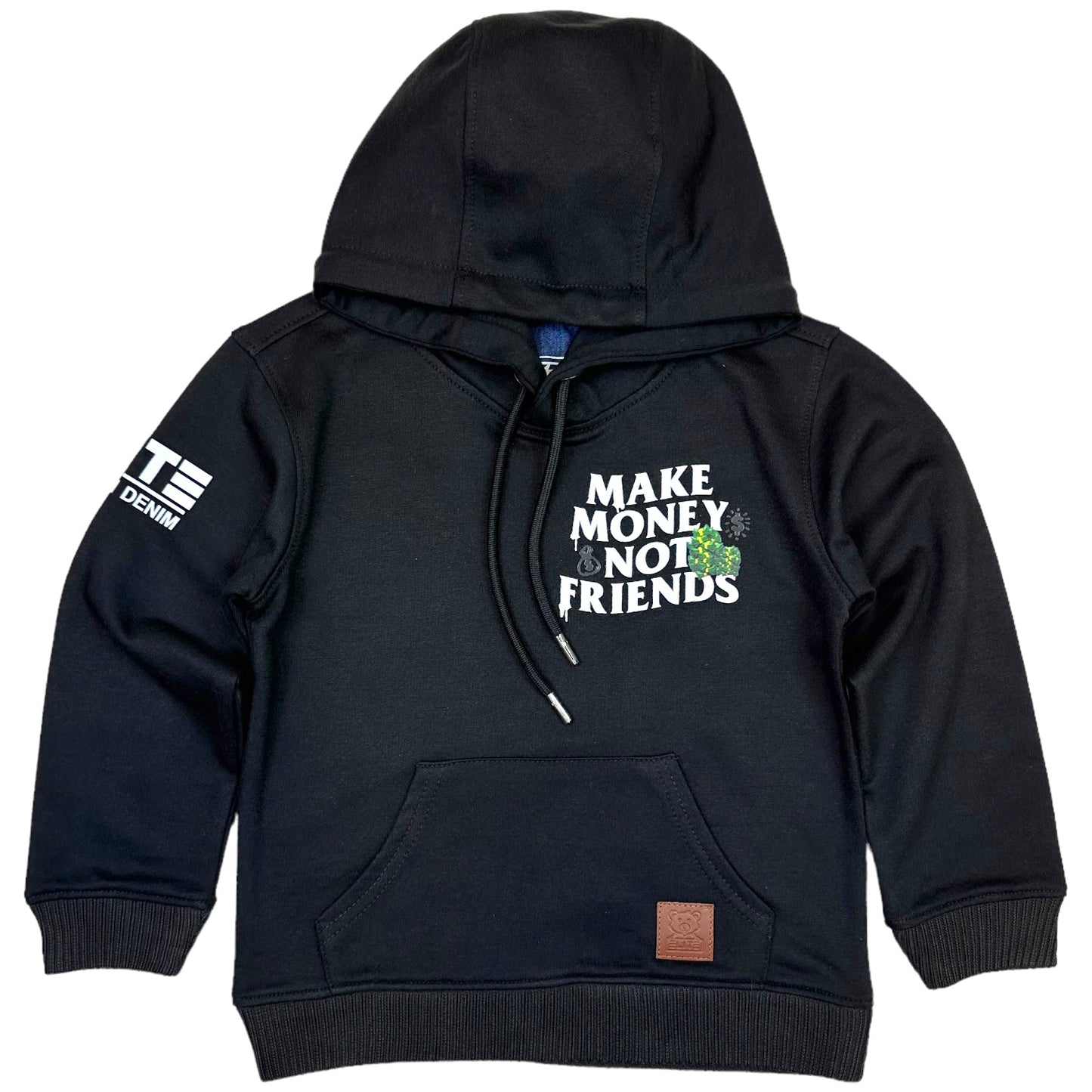 MMNF Premium Kids Hoodie Black