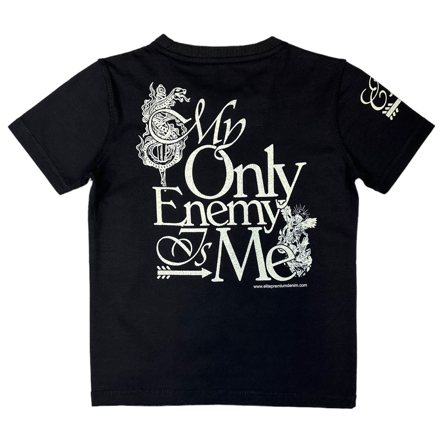 Enemy Back Graphic Premium Kids Tee